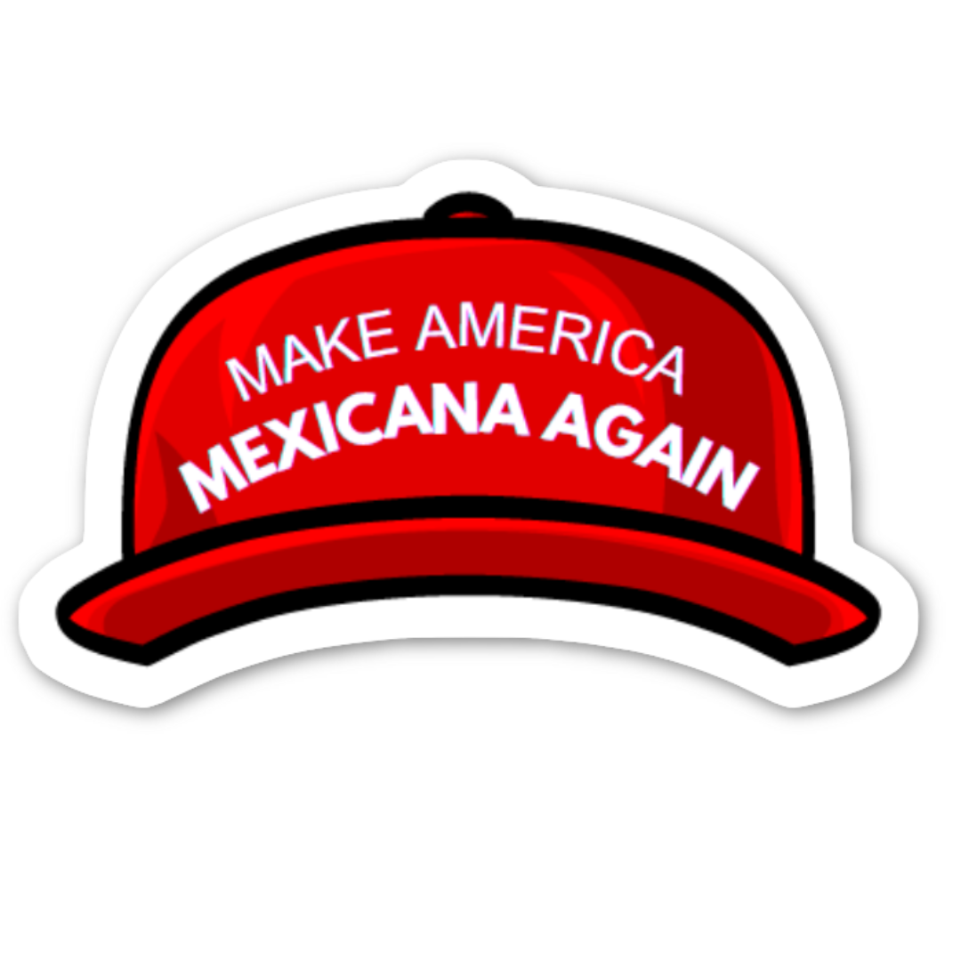 VINYL STICKER MEXICAN POWER