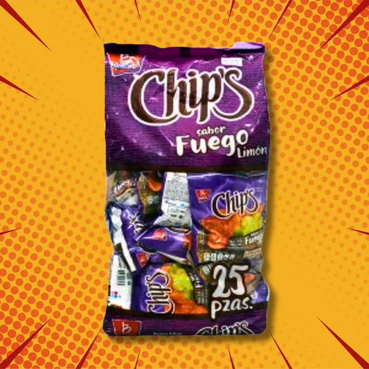 Fuego Mexican Chips Mini Bags 25 Pack