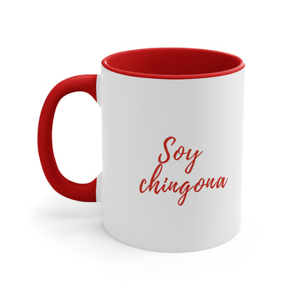 Soy Chingona Accent Coffee Mug, 11oz