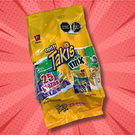 Takis Mini Variety 25 Packs