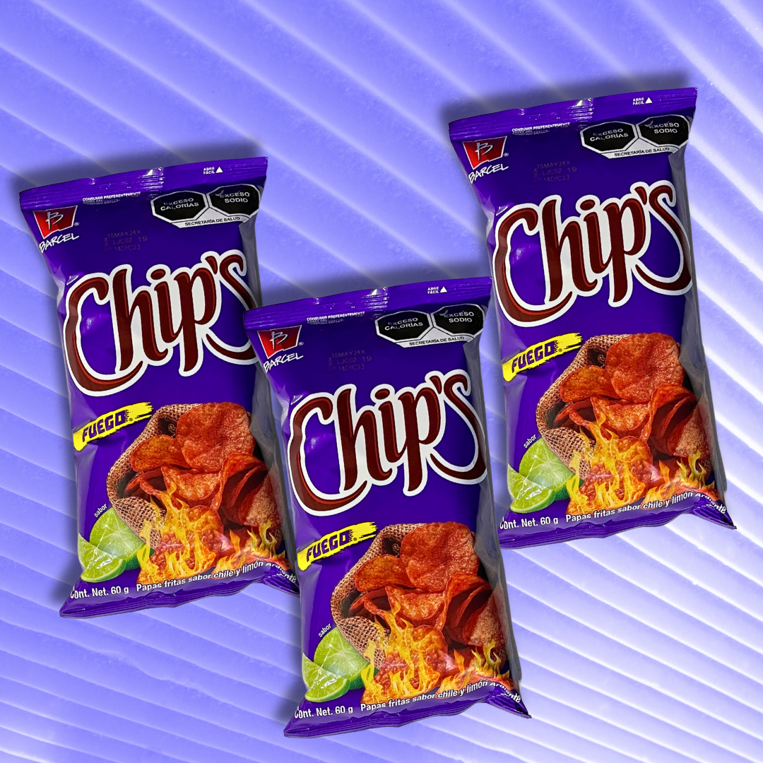 Fuego Mexican Chips 3 Pack