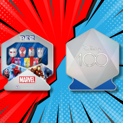 Marvel Disney 100th PEZ Gift Tin Set