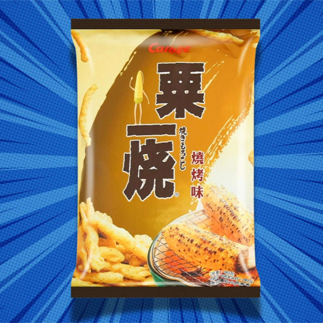 Japan's: BBQ Grill A Corn - Crunchy Snack, 2.82oz