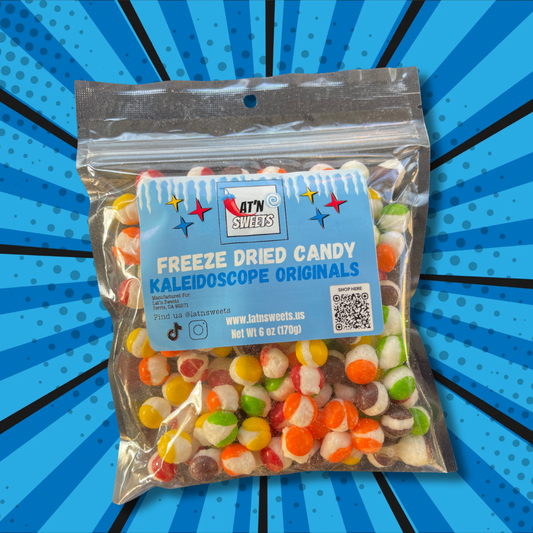 Lat'n Sweets Freeze Dried Candy: Kaleidoscope Originals 6 oz