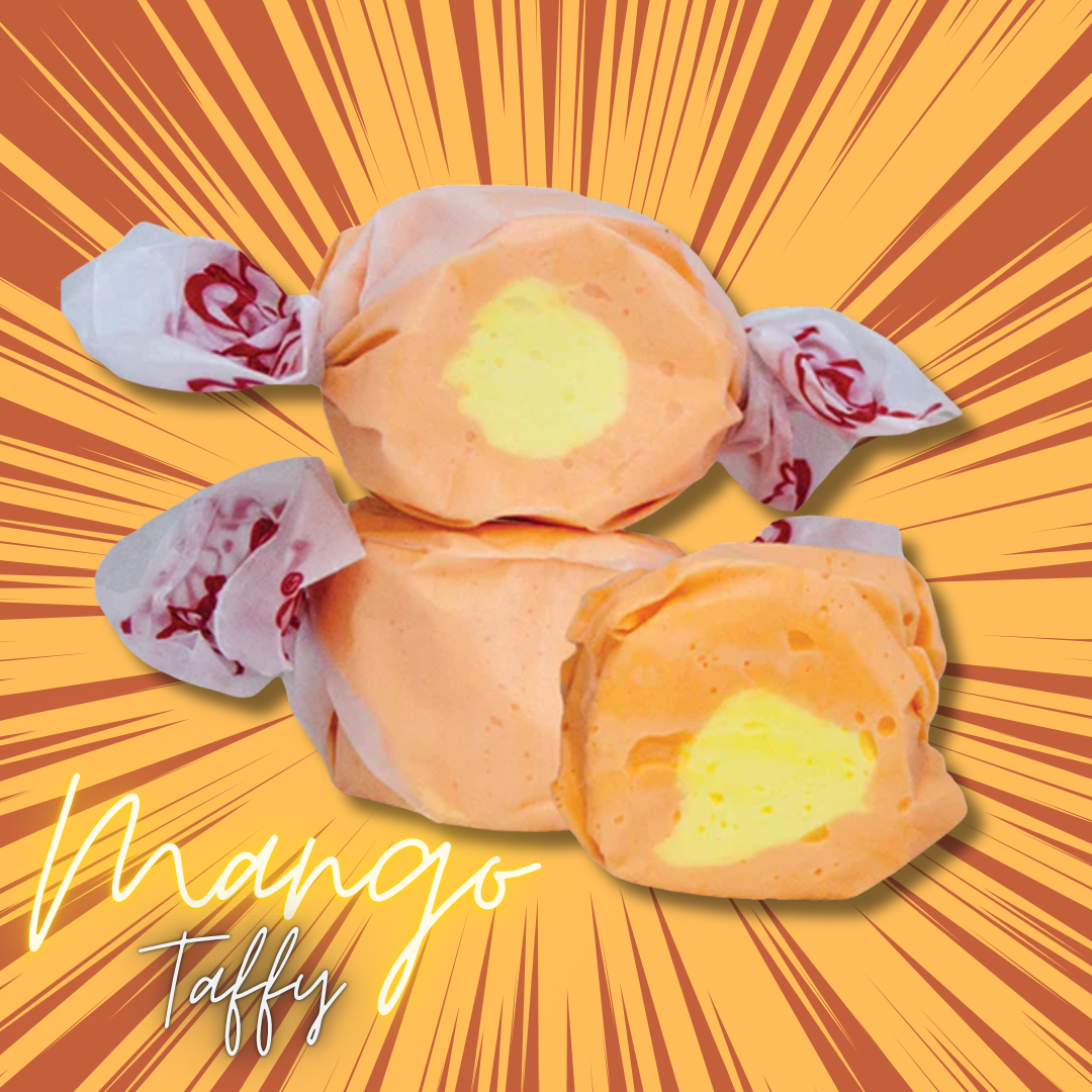 MANGO SALT WATER TAFFY 6oz