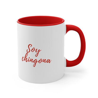 Soy Chingona Accent Coffee Mug, 11oz