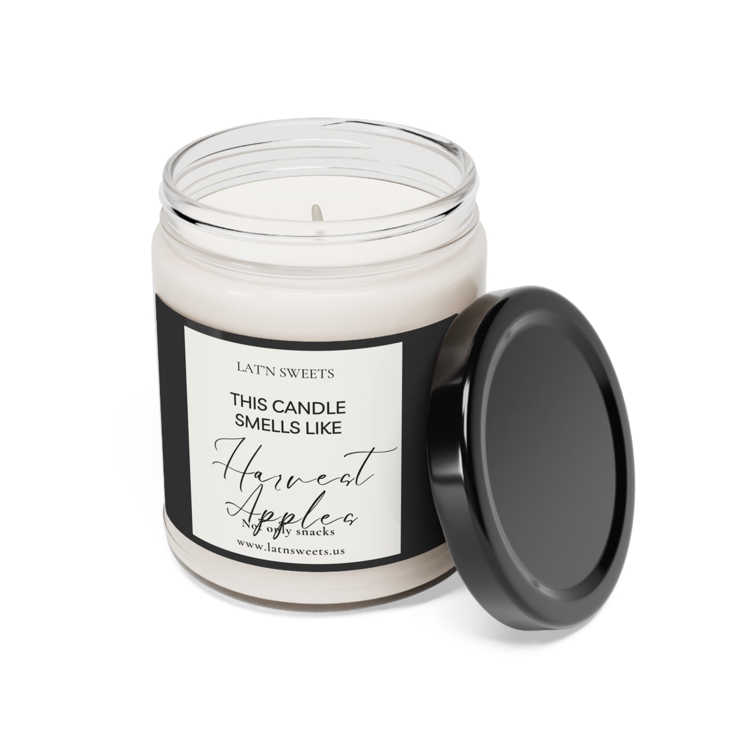 This candle smells like Harvest Apples Soy Candle, 9oz