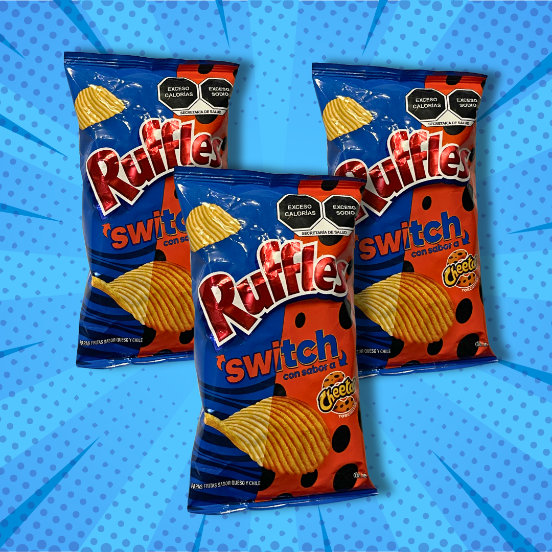 Ruffles Switch: Cheetos Flavor 3 pack