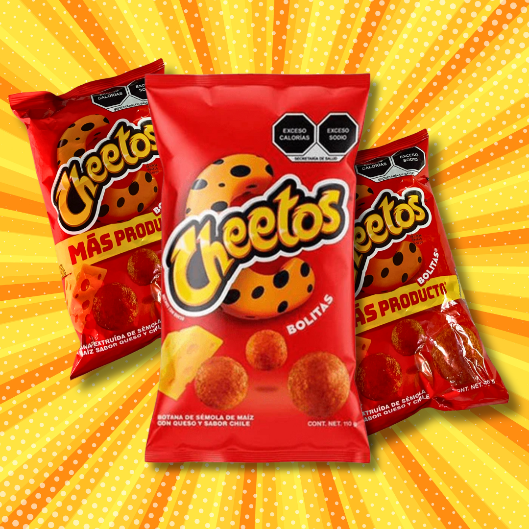 Cheetos Bolitas 3 Pack