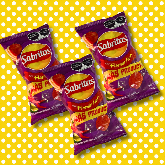 Sabritas Flamin Hot  3 Pack