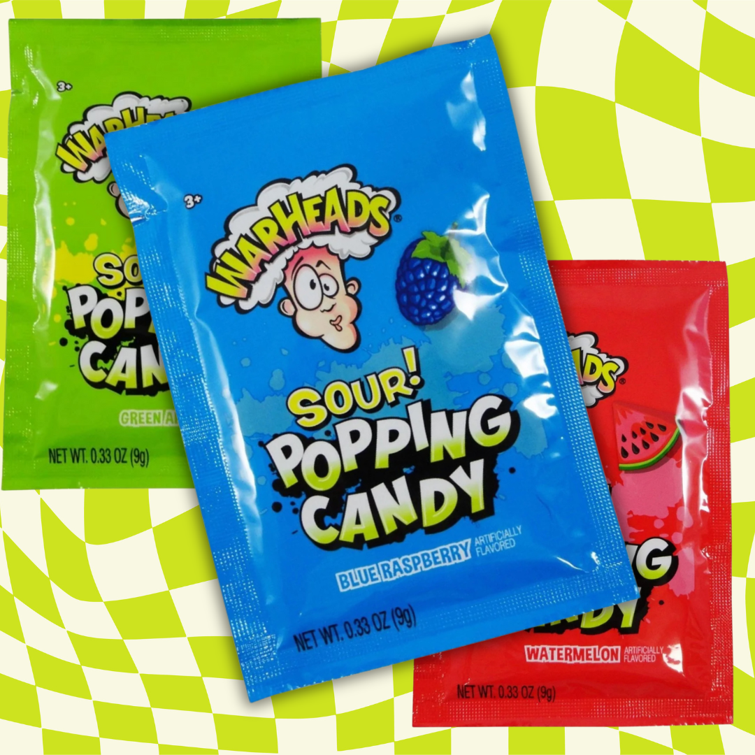 Warheads Sour! Popping Candy Variety