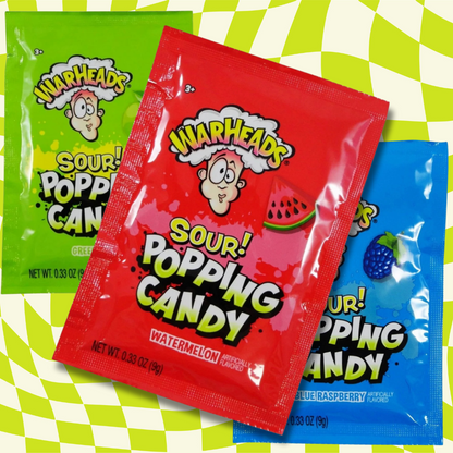 Warheads Sour! Popping Candy Variety